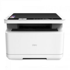 得力（deli）无线黑白激光打印一体机自动双面打印机M2000DNW（白色）